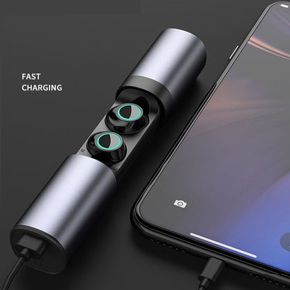 2 In 1 Wireless Headphones With Powerbank