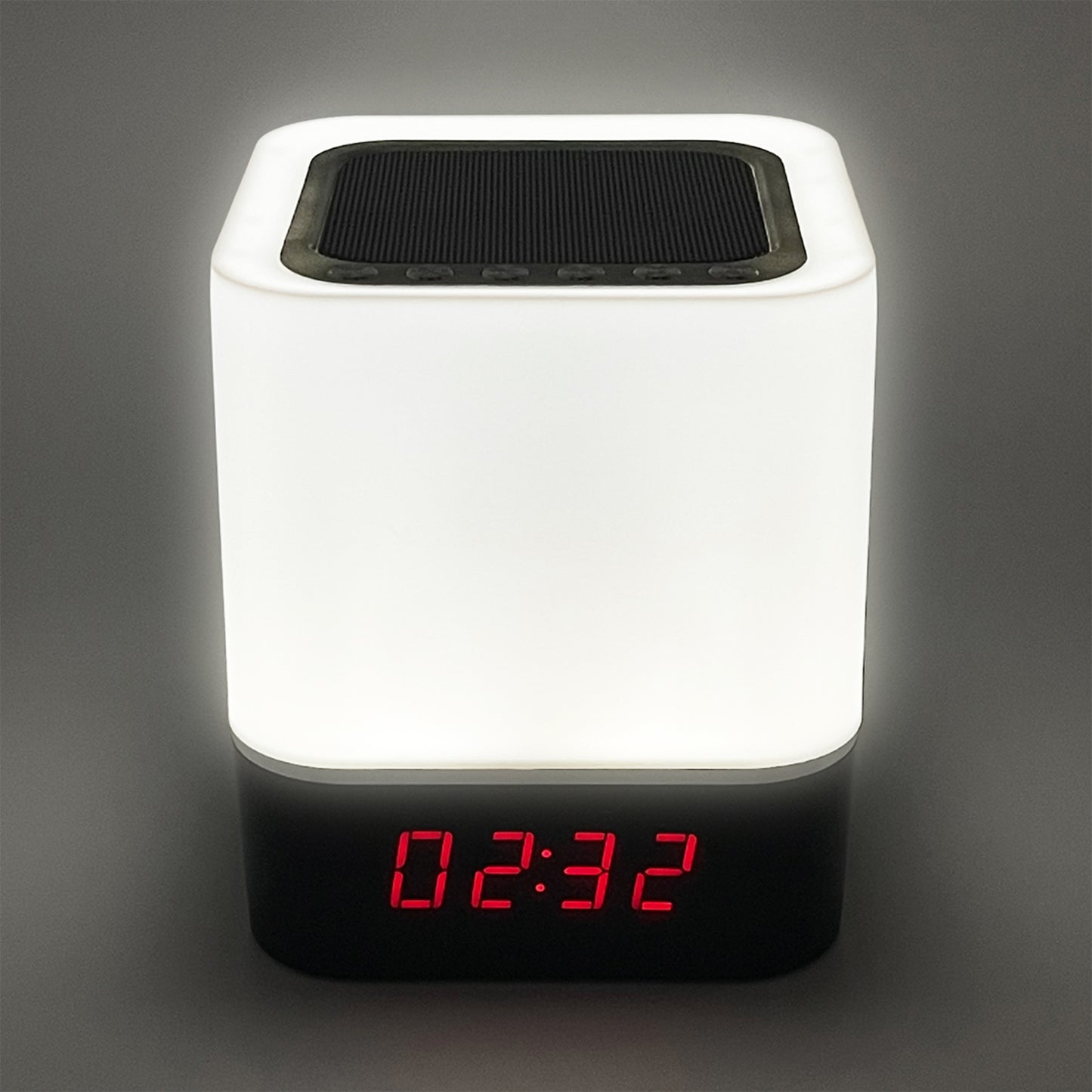 Reloj despertador inalámbrico con altavoz que cambia de color Zunammy