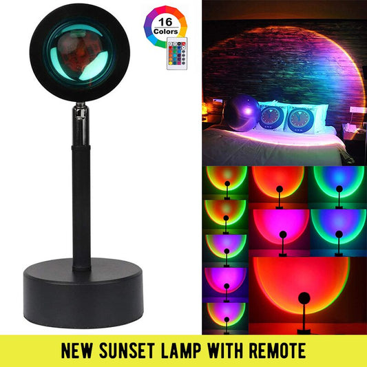16 Colors Sunset Projection Lamp Sunset Lamp