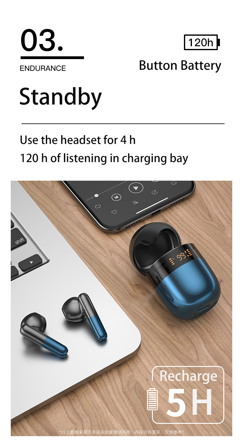 Comfortable Wear Bluetooth Sport Wireless Earpods