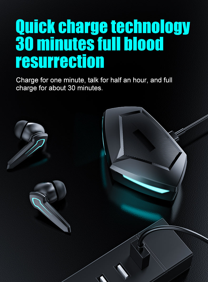 Gaming headset Bluetooth 5.1 Wireless Earbuds